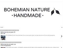 Tablet Screenshot of bohemiannature.com